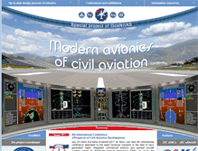 Tablet Screenshot of modern-avionics.com